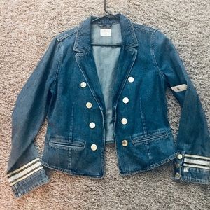 Gap denim band jacket
